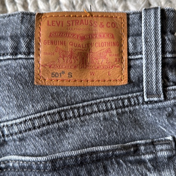 LEVIS 501 S Skinny 26W 28L - Picture 2 of 6